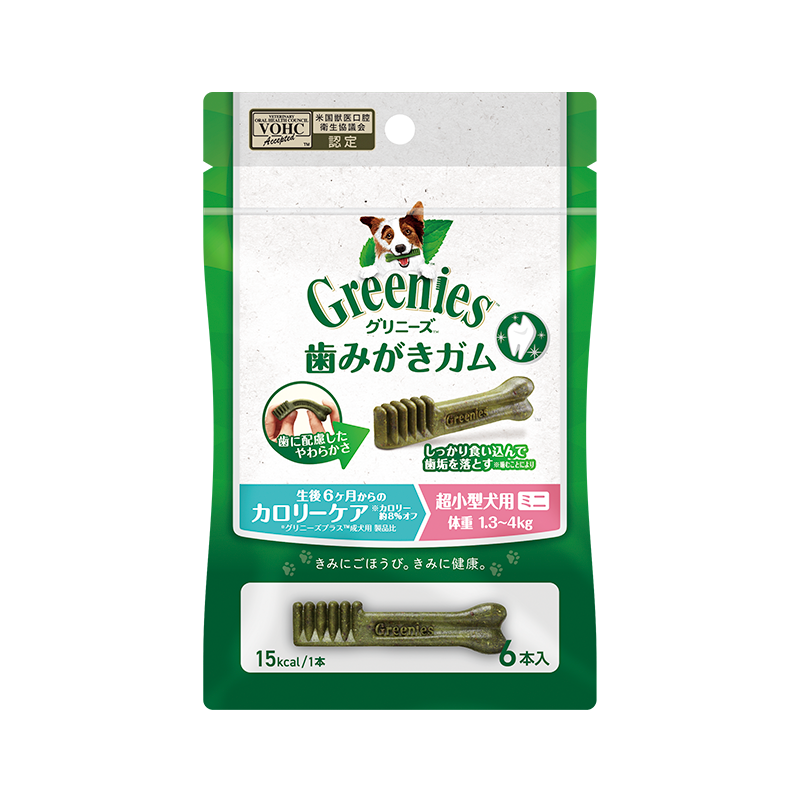グリニーズ プラス カロリーケア 超小型犬用 ミニ 1.3-4kg