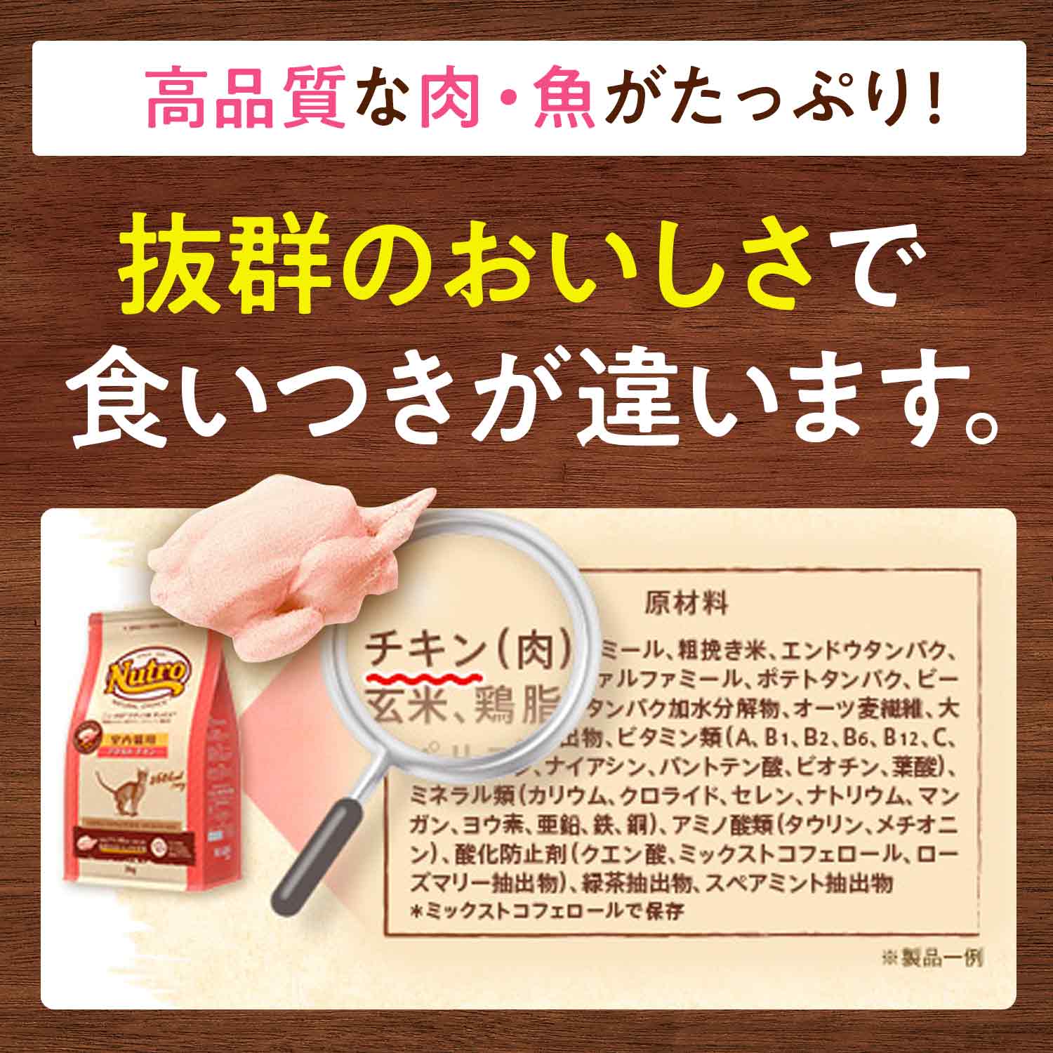 ニュートロ ナチュラル チョイス キャット 室内猫用 アダルト ターキー 500g/2kg