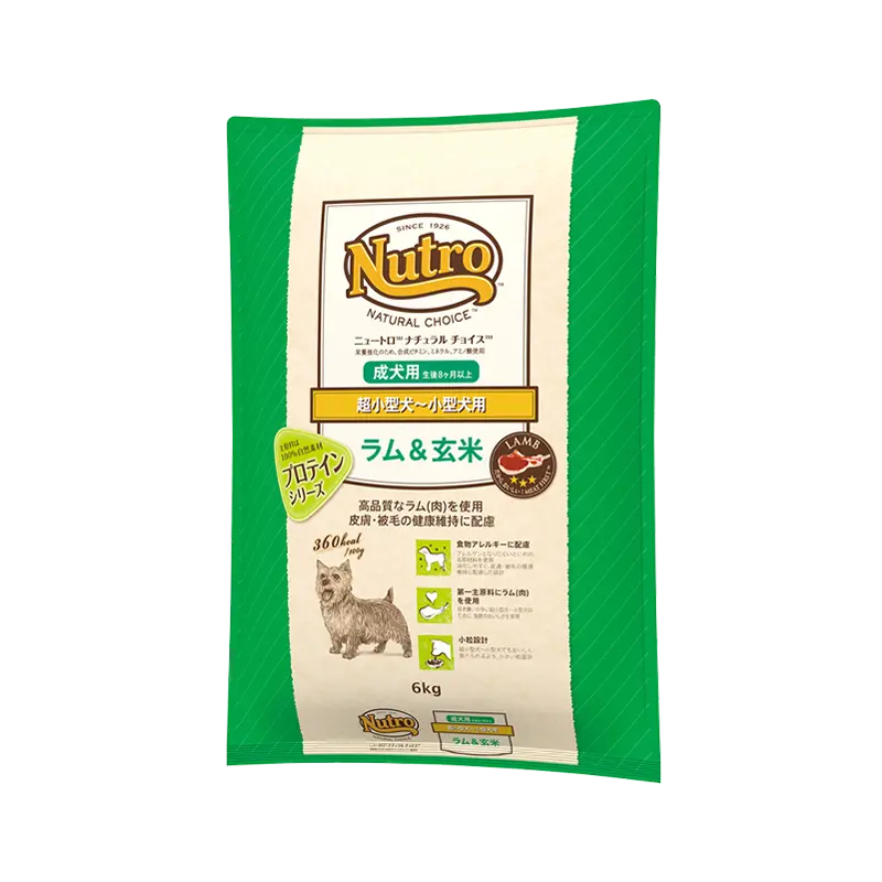 ニュートロ ナチュラル チョイス 超小型犬~小型犬用 成犬用 ラム&玄米 ニュートロ™公式通販