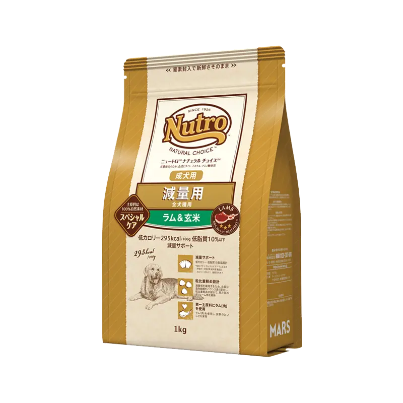 ニュートロ ナチュラル チョイス 減量用 全犬種用 成犬用 ラム&玄米 ニュートロ ナチュラル チョイス 減量用 全犬種用 成犬用 ラム&玄米
