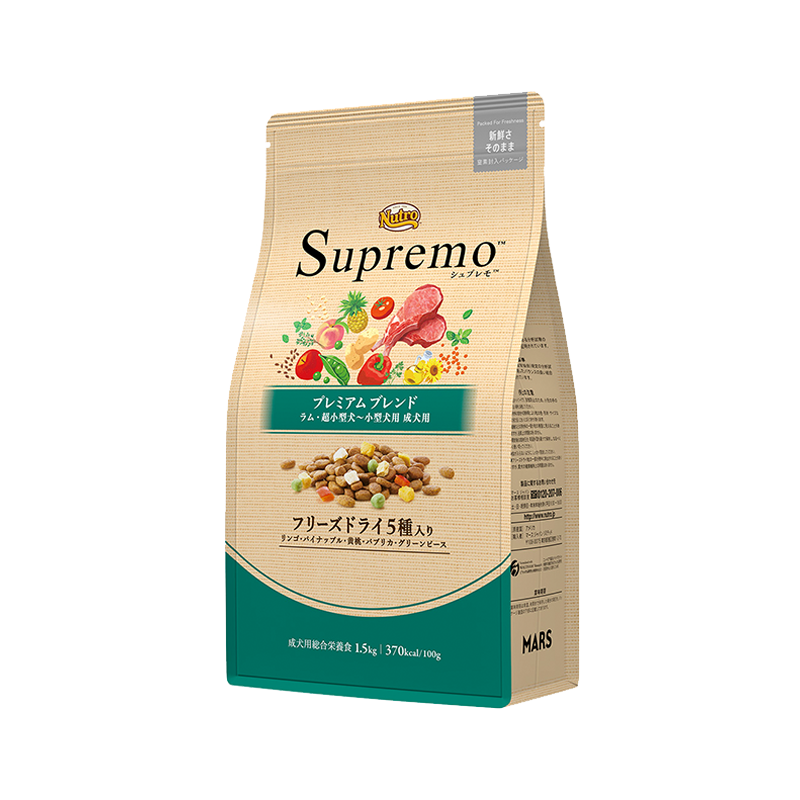 ニュートロ シュプレモ プレミアム ブレンド ラム 超小型犬~小型犬用 成犬用