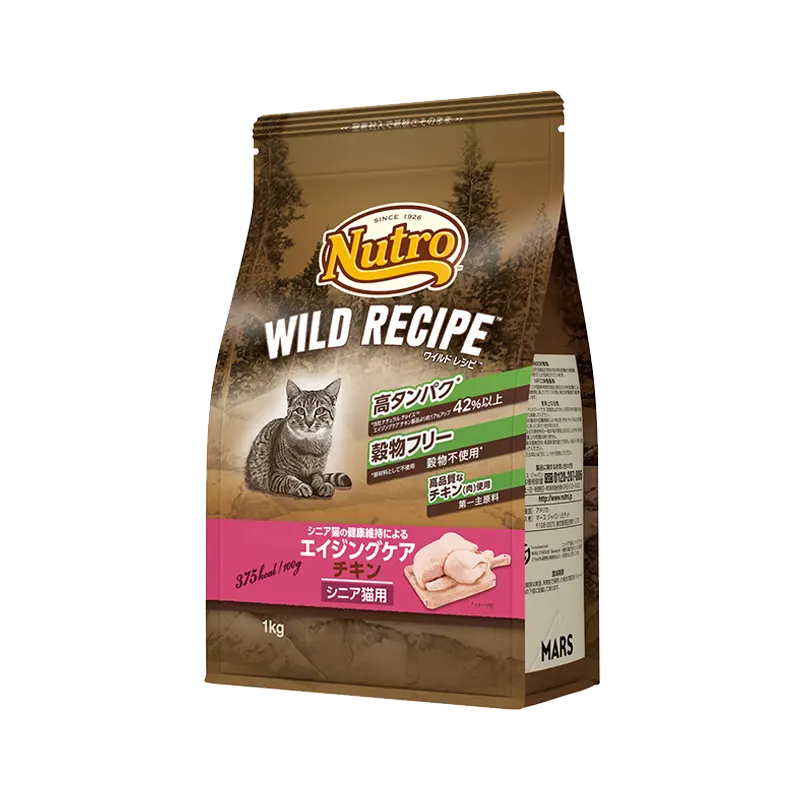 ニュートロ キャット ワイルド レシピ エイジングケア チキン シニア猫用 ニュートロ™公式通販
