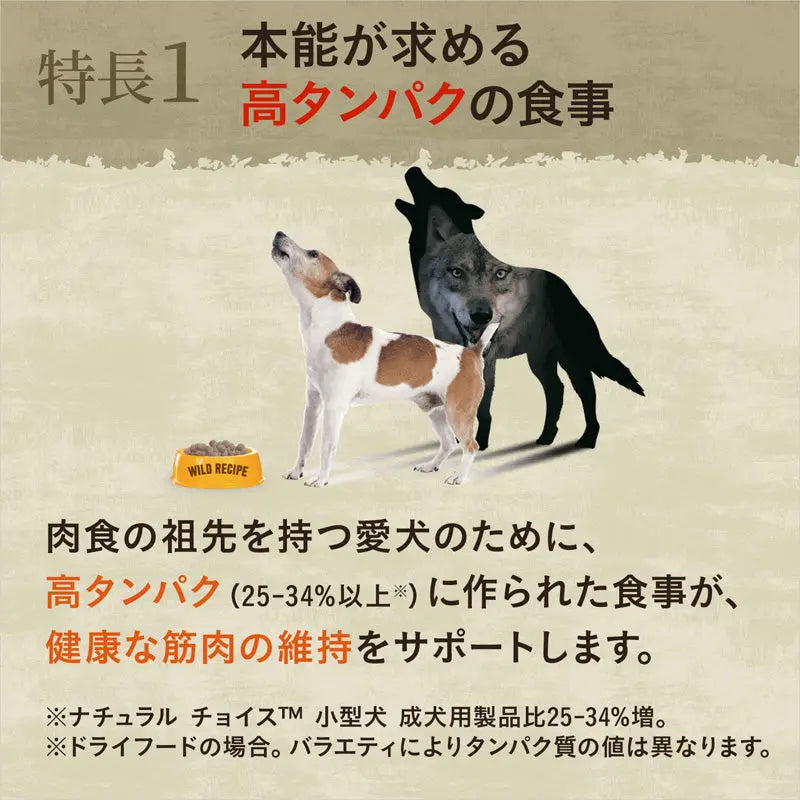ニュートロ ワイルド レシピ 超小型犬〜小型犬用 成犬用 ラム 800g/2kg/4kg