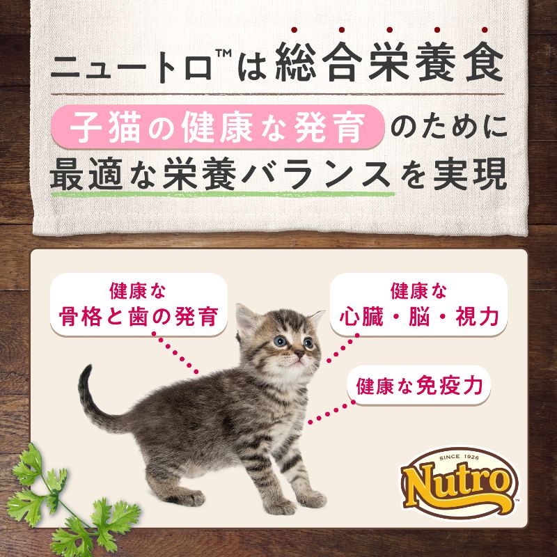 ニュートロ ナチュラル チョイス キャット 室内で暮らす子猫用 チキン 500g/2kg
