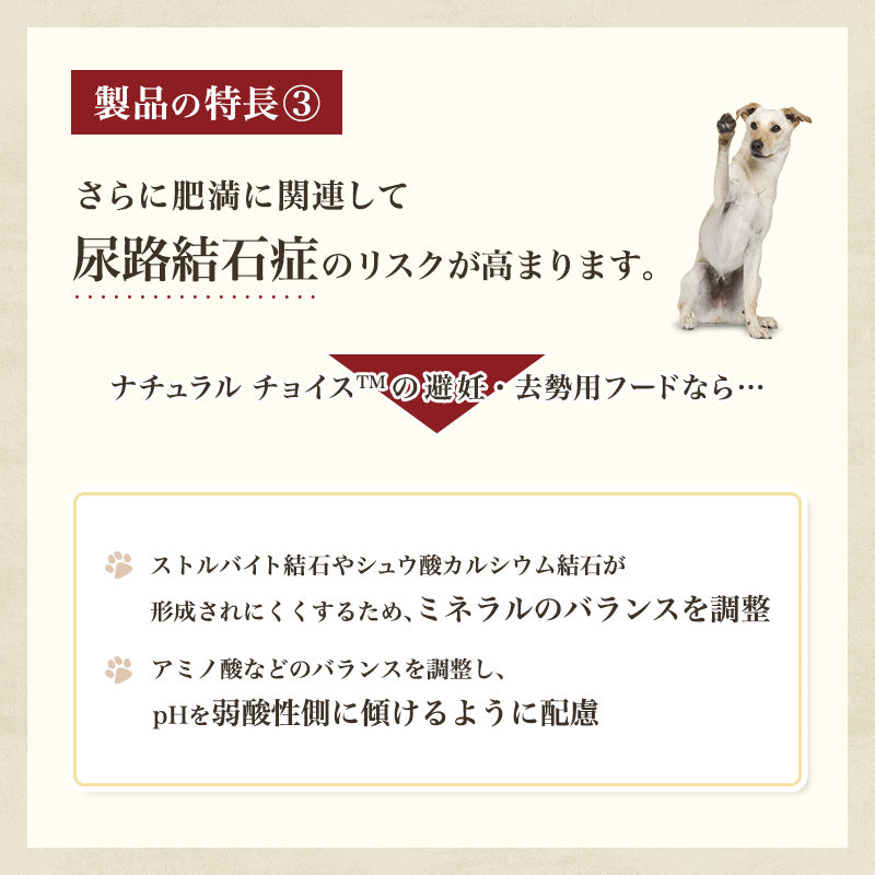 ニュートロ ナチュラル チョイス 避妊・去勢犬用 超小型犬～小型犬用