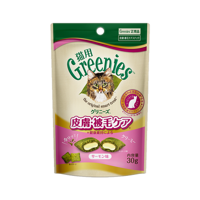 猫用グリニーズ 皮膚被毛ケア サーモン味