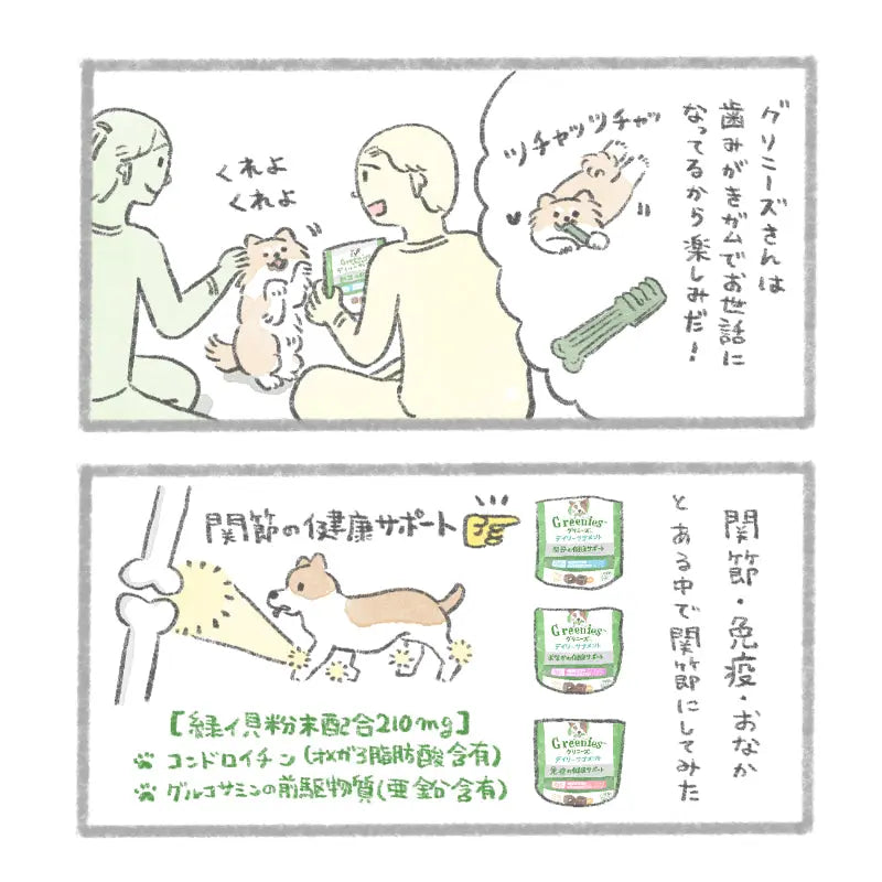 グリニーズ デイリーサプリメント 関節の健康サポート 犬用
