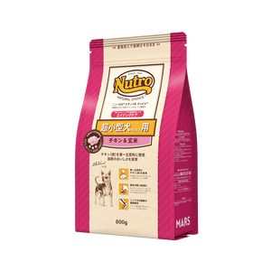 超小型犬用　7歳からのシニア犬の健康維持によるエイジングケア　チキン＆玄米