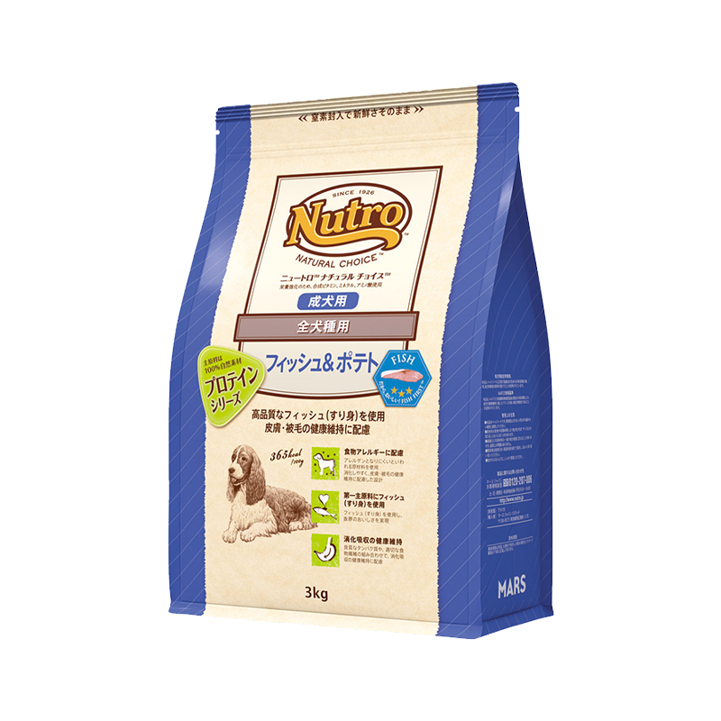 ニュートロ ナチュラル チョイス 全犬種用 成犬用 フィッシュ＆ポテト
