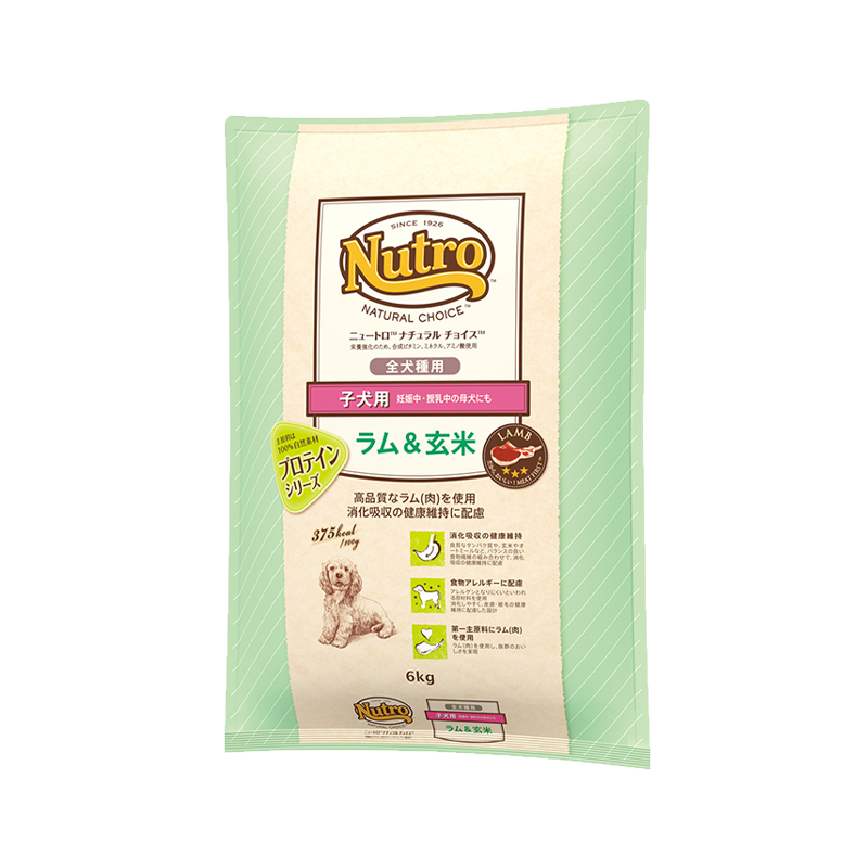 ニュートロ ナチュラル チョイス 子犬用 妊娠中・授乳中の母犬にも 全犬種用 ラム＆玄米