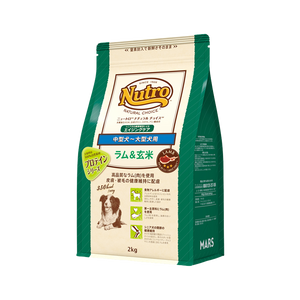 ラム＆玄米　中型犬～大型犬　７歳からのシニア犬の健康維持によるエイジングケア