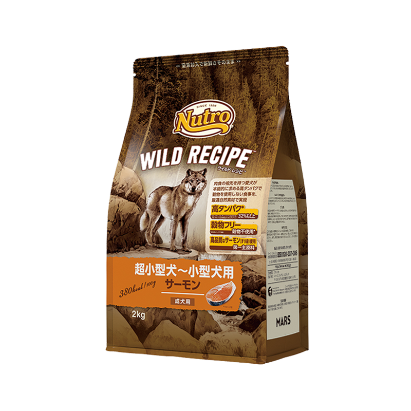 ニュートロ ワイルド レシピ 超小型犬～小型犬用 成犬用 サーモン