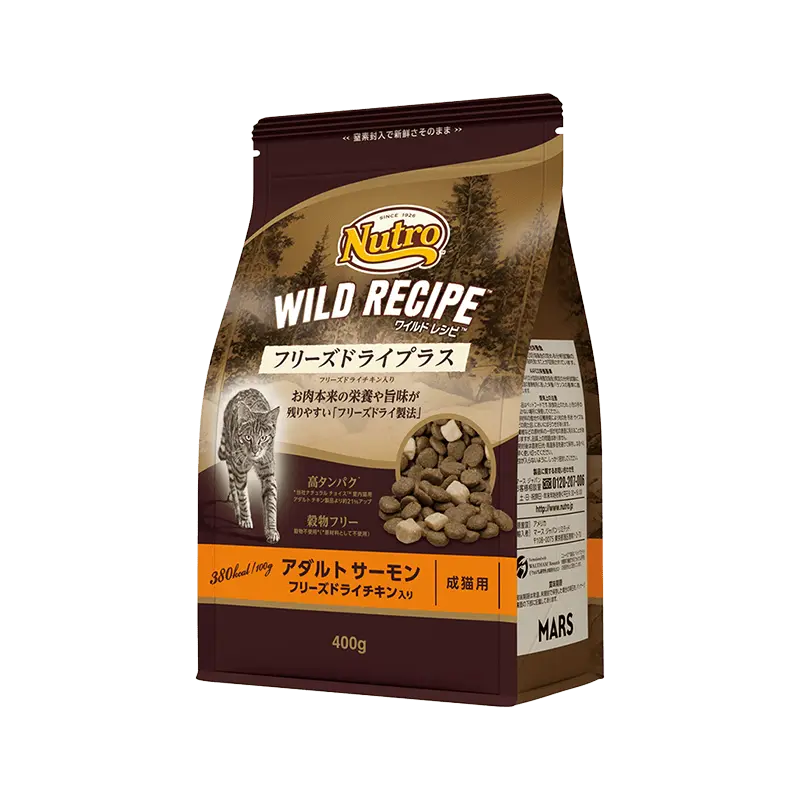 RUSHMARKET ワイルドレシピ フリーズドライプラス 1kg×4袋 ニュートロ キャット ワイルド レシピ フリーズドライプラス アダルト