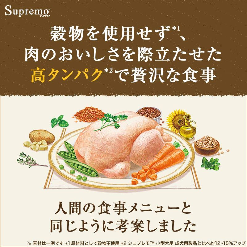 ニュートロ シュプレモ 超小型犬～小型犬用 成犬用 牧場のレシピ ビーフ