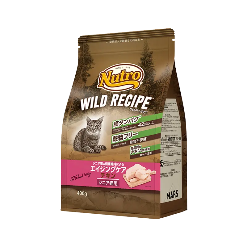 ニュートロ キャット ワイルド レシピ エイジングケア チキン シニア猫